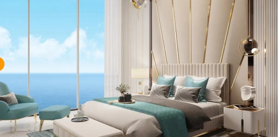 Apartment in OCEANZ in Maritime City, Dubai, UAE 1 bedroom, 85.12 sq.m. № 570150
