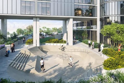 Apartament në Skyvue Spectra në Dubai, Emiratet e Bashkuara Arabe 2 dhoma gjumi, 96 m2. № 577364 - Foto 13
