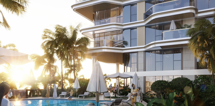 Apartament në Dubai, Emiratet e Bashkuara Arabe 1 dhomë gjumi, 60 m2. № 586014