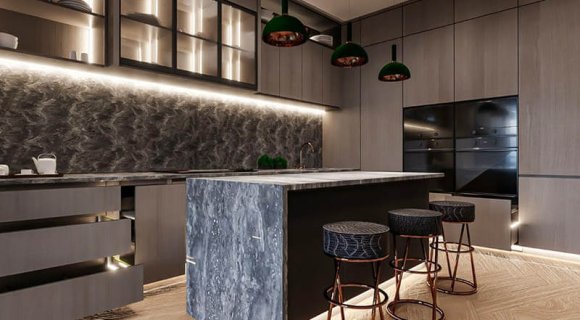 ألباغو تكمل العمل في فيلا نخلة جميرا المميزة