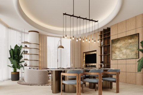 Byt v Ras Al Khaimah, SAE 1 pokoj, 48 m² Č.: 591573 - fotografie 4