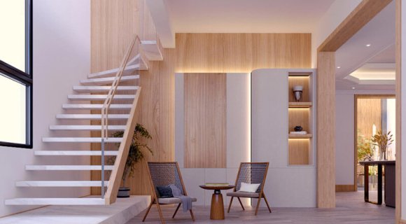 قصر فخم في دبي بقيمة 95 مليون دولار مع حمام سباحة ملحمي من طابقين