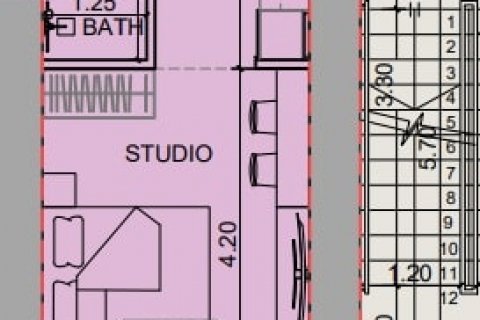 Apartment in Binghatti Skyhall in Business Bay, Dubai, UAE 1 room, 48.82 sq.m. № 577169 - photo 3