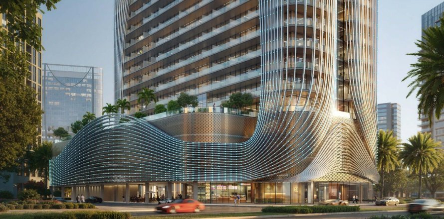 Apartment in Binghatti Skyhall in Business Bay, Dubai, UAE 1 room, 48.82 sq.m. № 577169