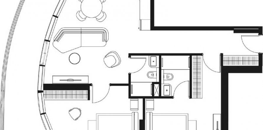 Apartment in Trussardi phase 2 in Jebel Ali, Dubai, UAE 2 bedrooms, 168.43 sq.m. № 577347