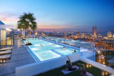 Apartemen di Dubai, UEA 2 kamar tidur, 99.3 m2 nomor 621905 - foto 10