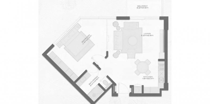 Apartment in Avenew 888 in Dubai South (Dubai World Central), UAE 1 bedroom, 71.26 sq.m. № 628515