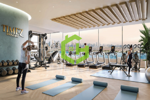 Byt v Dubai Silicon Oasis, SAE 1 ložnice, 58.2 m² Č.: 582144 - fotografie 9