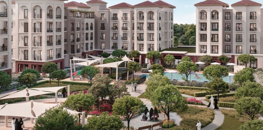Byt v Khalifa City, Abu Dhabi, SAE 2 ložnice, 111 m² Č.: 594245