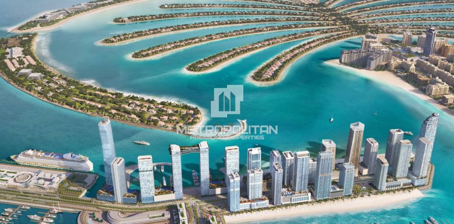 Apartemen di Dubai Harbour, Dubai, UEA 1 kamar tidur, 74 m2 nomor 592480