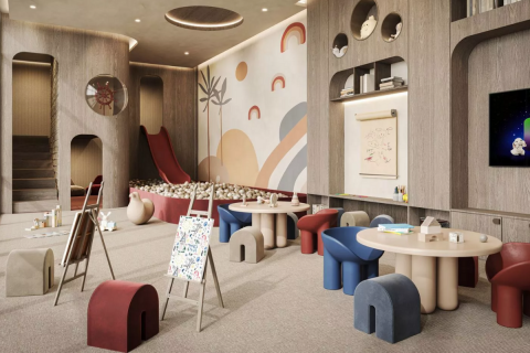 Byt na Saadiyat Island, Abu Dhabi, SAE 1 ložnice, 70 m² Č.: 594527 - fotografie 10