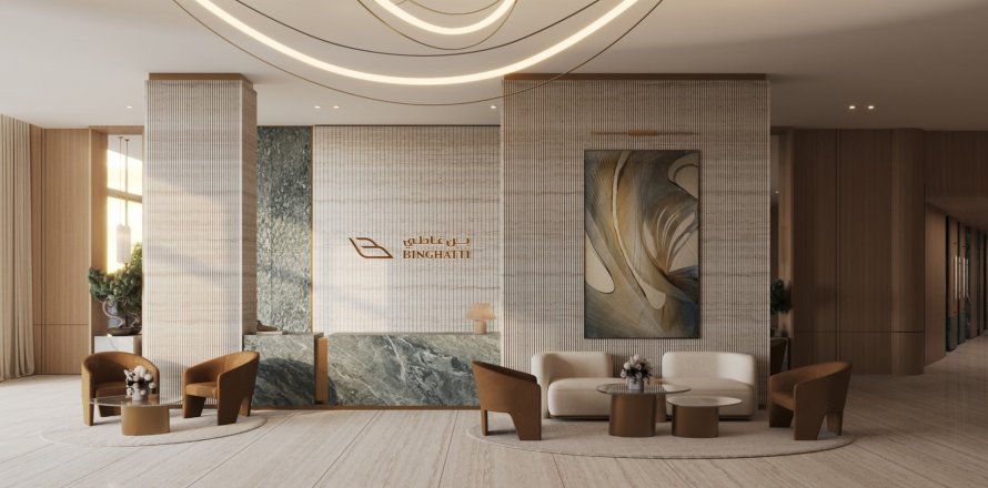 Byt v Binghatti Haven v Dubai Sports City, SAE 1 ložnice, 127.56 m² Č.: 576115