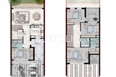Rumah bandar di Damac Lagoons, Dubai, UAE 4 bilik tidur, 196 meter persegi № 627560 - foto 11