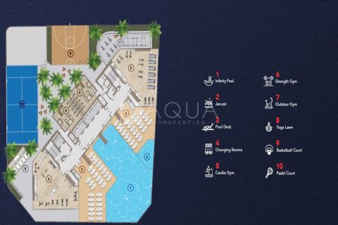 آپارتمان برای فروش در  Maritime City، Dubai، امارات متحده عربی  1 خوابه ، 62.7 متر مربع ، شماره 591712 - تصویر 15
