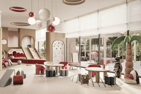 Byt na Saadiyat Island, Abu Dhabi, SAE 2 ložnice, 143 m² Č.: 594473 - fotografie 4