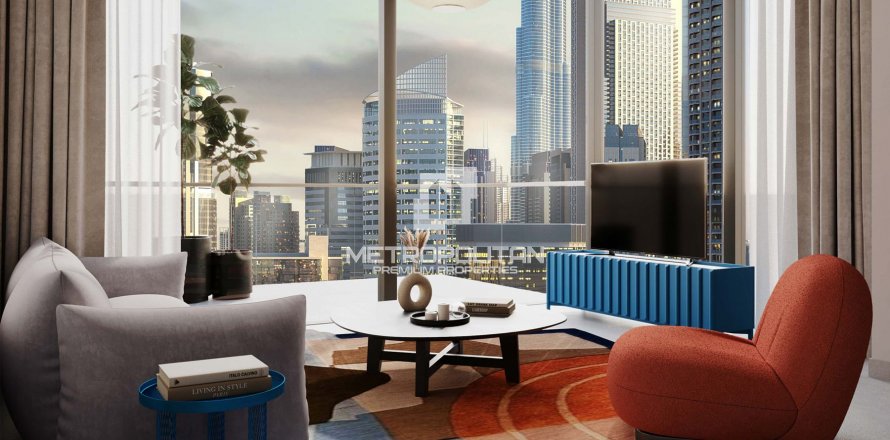 阿联酋 Dubai Business Bay 公寓 1 卧, 60 平方米 , 编号 593221