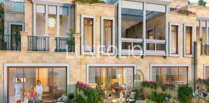 Таунхаус в Damac Lagoons, Дубай, ОАЕ 4 спальні, 144м2 № 627618