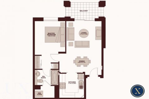 Appartamento in vendita a Old Town, Dubai, EAU 1 camera da letto, 70 mq. № 627792 - foto 9