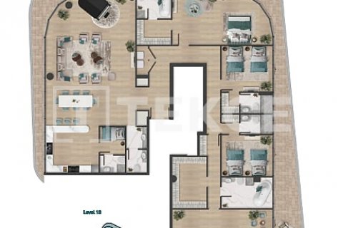Apartament në Al Marjan Island, Ras Al Khaimah, Emiratet e Bashkuara Arabe 4 dhoma gjumi, 476 m2. № 597769 - Foto 25