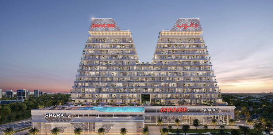 Byt v Dubai, SAE 2 ložnice, 100 m² Č.: 623197