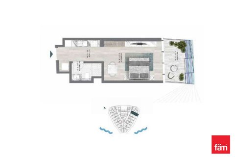 Byt v Business Bay, Dubai, SAE 43 m² Č.: 551397 - fotografie 10