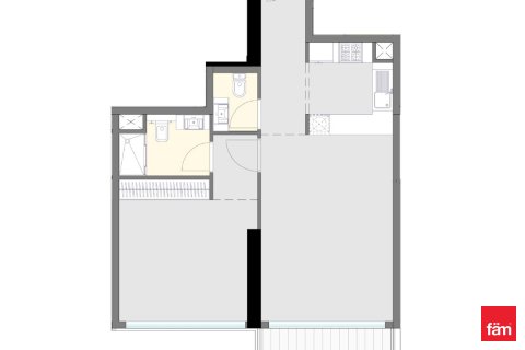 Byt v Dubai, SAE 1 ložnice, 71.3 m² Č.: 621430 - fotografie 11