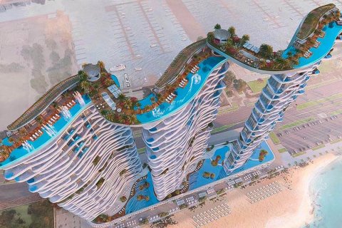 Apartament në Dubai Harbour, Emiratet e Bashkuara Arabe 1 dhomë gjumi, 79.55 m2. № 611559 - Foto 15