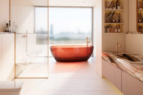 Byt v Al Reem Island, Abu Dhabi, SAE 1 ložnice, 85 m² Č.: 595013 - fotografie 9