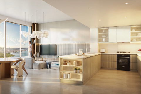 Byt v Al Reem Island, Abu Dhabi, SAE 1 ložnice, 85 m² Č.: 595013 - fotografie 6