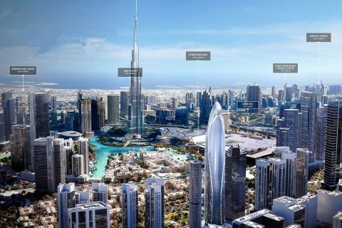 Huoneisto Downtown Dubai (Downtown Burj Dubai), Arabiemiraatit 3 makuuhuonetta, 251.9 m2 № 621631 - kuva 10