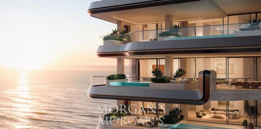Apartmen di Palm Jumeirah, Dubai, UAE 4 bilik tidur, 439.4 meter persegi № 591041