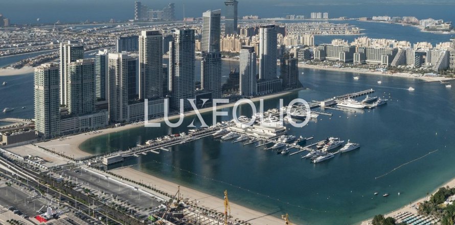 Apartemen di Dubai Harbour, Dubai, UEA 1 kamar tidur, 69 m2 nomor 627658