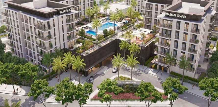 Byt v Maryam Island, Sharjah, SAE 1 ložnice, 82 m² Č.: 593937