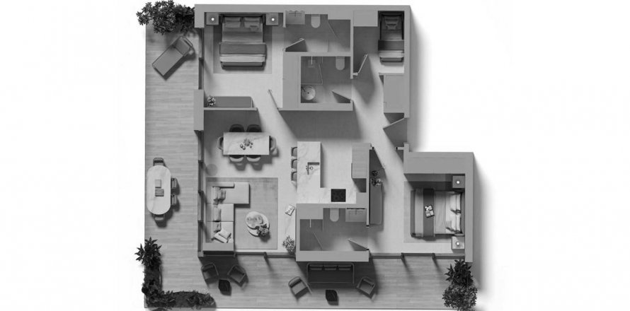 Apartament në SOL Levante në Jumeirah Village Triangle, Dubai, Emiratet e Bashkuara Arabe 2 dhoma gjumi, 131 m2. № 575573
