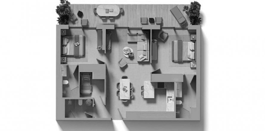 Apartment in SOL Levante in Jumeirah Village Triangle, Dubai, UAE 2 bedrooms, 117 sq.m. № 575570