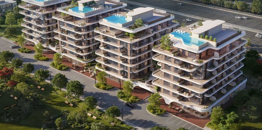 阿联酋 Dubai Mohammed Bin Rashid City 公寓 2 卧, 124.3 平方米 , 编号 622158