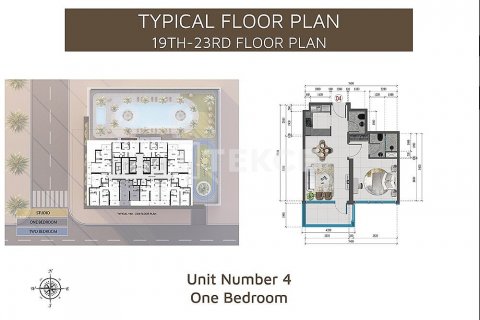 Byt v Jumeirah Village Triangle, Dubai, SAE 1 ložnice, 71 m² Č.: 570603 - fotografie 18