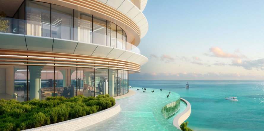Al Marjan Island, Ras Al Khaimah, UAE의 아파트 침실 1개, 81제곱미터 번호 611517