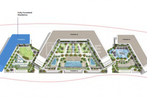 Apartment in Umm Al Quwain, UAE 2 bedrooms, 81 sq.m. № 582650 - photo 12