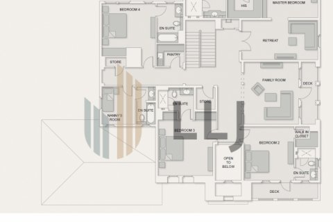 Villa sa Saadiyat Island, Abu Dhabi, UAE 5 silid-tulugan, 748 sq.m. № 624101 - larawan 35