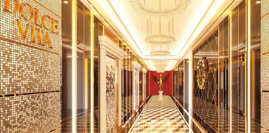 Byt v DOLCE VITA v Arjan, Dubai, SAE 1 ložnice, 70.96 m² Č.: 310584