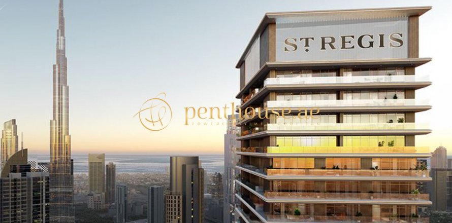 Apartmen di Downtown Dubai (Downtown Burj Dubai), UAE 1 bilik tidur, 77 meter persegi № 593837