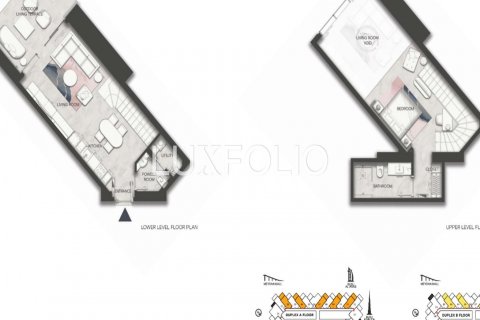 Müüa dupleks asukohaga Business Bay, Dubai, AÜE: 1 magamistoaga, 108 m² Nr 627879 - pilt 24