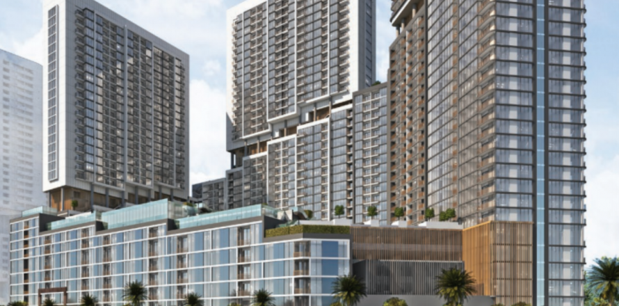 Byt v Mohammed Bin Rashid City, Dubai, SAE 1 ložnice, 66.9 m² Č.: 576811