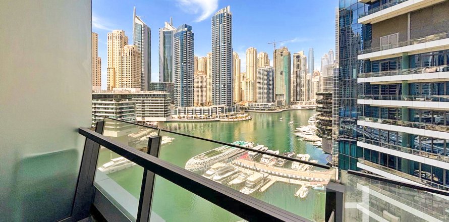 Apartament në Dubai Marina, Dubai, Emiratet e Bashkuara Arabe 1 dhomë gjumi, 77 m2. № 590295