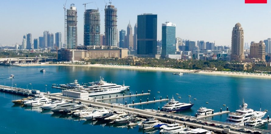 Byt v Dubai Harbour, SAE 1 ložnice, 76.7 m² Č.: 585526