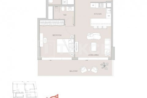 Byt v Jumeirah Village Triangle, Dubai, SAE 2 ložnice, 192 m² Č.: 556215 - fotografie 24
