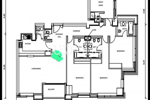 Apartment in Business Bay, Dubai, UAE 3 bedrooms, 172 sq.m. № 627873 - photo 21