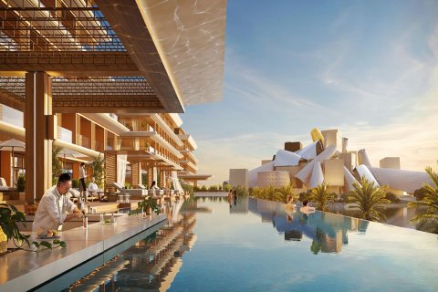 Byt na Saadiyat Island, Abu Dhabi, SAE 1 ložnice, 130 m² Č.: 594448 - fotografie 10