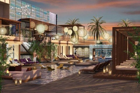 Byt na Saadiyat Island, Abu Dhabi, SAE 1 ložnice, 130 m² Č.: 594448 - fotografie 8
